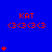 Blue background with red text and heart symbols in various configurations
