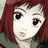 A pixelated anime-style character with red hair and large eyes appears on the left side of a contact sheet, while the right side displays stylized text "Anime IM" and "COM" against a black background.