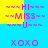 Pixelated text and symbols on a blue-yellow background with repeated 'HI MISS U' and 'XOXO' phrases in pink.