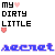Animated contact sheet of 16 frames showing a pixel art icon with repeating text and heart symbols in various states across four rows.