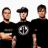 Animated contact sheet of 14 frames showing a memorial icon for Blink-182 with band members, text elements, and heart symbols changing across frames.