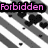 Pixelated image with diagonal striped background and black heart shapes, featuring pink text phrases in dark rectangular boxes.