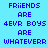 Pixelated text on a blue background with pink rectangular overlays, displaying repeated phrases in blue and pink text.
