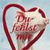 A heart-shaped icon with a red outline and a light-colored interior featuring a pixelated figure holding a flower-like object against a pale blue background.