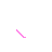 Animated sequence of a pink heart outline transforming into a solid magenta heart with 'I YOU' text and wavy lines.