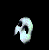 Animated sequence of a white skull icon with translucent effects, accompanied by stylized text reading 'PHANTOM OF THE OPERA' and other fragmented words on black background.