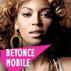 A close-up portrait of a person with curly brown hair wearing large gold hoop earrings and a silver necklace, with a pink graphic overlay displaying text.