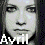 A split-screen digital image with two distinct portrait sections, one in grayscale and one in red, each with overlaid text.