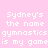 Pixelated text on pink background with alternating bright pink and white lettering across four