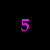 A static image with a black background, purple numbers 1-5 in two , and a small photo of a person on the right