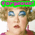 A four- shows a person with curly blonde hair and blue eyeshadow, each displaying different colored 'Gorgeous!' text overlays