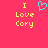 A static pixel art image with a bright pink background displaying yellow text and a cyan heart symbol.