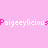 A static image with a light pink background displaying repeated text in white and darker pink lettering.