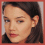 Four pixelated show a person's face in different cropped views with red borders