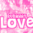A static image with a pink background pattern featuring repeated 'LOVE' text in white and 'DUNHAY' labels in smaller pink rectangles above each 'LOVE'.