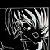 Static grayscale icon with abstract pixelated patterns resembling fragmented shapes and lines on a black background.