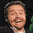 Four distinct pixelated human faces arranged in a with a central text block reading 'zach's SEXY beard' on black background