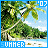 Pixelated landscape with green trees, blue sky, and white clouds; blue banner at bottom displays 'SUMMER' text with '07' in top-right corner.
