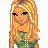 A 48x48 pixel animated contact sheet showing two distinct frames: a cartoon woman with blonde hair and green top on the left, and a four-leaf clover on a green background on the right.