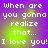 Pixelated text on a purple and green gradient background with repeated phrases.