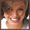 Three distinct facial expressions of a woman with light brown hair in pixelated close-up views, each showing different poses and emotions.