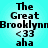 Static image of text on a cyan background with pixelated black lettering and a heart symbol.