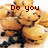 Muffin-themed image with text overlays showing 'Do you', 'know the', 'MuffinMan', and '???' over a background of blueberry muffins.