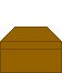 Pixel art animation of a white seal-like creature emerging from brown treasure chests in a contact sheet layout.