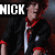 A four- shows a person in black and red clothing with text labels changing between
