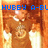 Pixelated image of a person with brown hair and a brown outfit, overlaid with blue text reading "HUBBY A-BL" against an orange background.