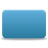 A solid blue rounded rectangle icon with subtle gradient shading and soft drop shadow on light gray background.