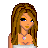 Animated contact sheet of a cartoon woman with long brown hair holding shopping bags, repeating across frames with text "BORN BORN BORN TO SHOP" and visible Gucci logos on the bags.