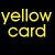 Animated contact sheet showing five sequential frames of a yellow text-based icon with