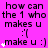 A static image with a bright pink background displays repeated text and symbols in black, white, and light purple. The text reads 'how can the 1 who makes u :'( make u :)'. White star-like shapes appear below some instances of ':('.