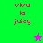 Green and pink pixelated background with red text 'viva la juicy' and a star icon changing color between frames.