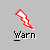 A pixelated animation shows a yellow figure with white head emitting red lightning bolts that change position and intensity across frames.