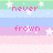 Pixelated text and star motifs on pastel striped background with visible animation frame differences.