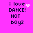 Pixelated text on bright pink background with animated heart and sparkle effects replacing static elements.
