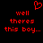 Red pixelated text and heart symbol on black background, with identical left and right text blocks.