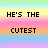 A 3x3 contact sheet of animated frames showing a rainbow gradient background with pixelated text phrases in black, each frame displaying different romantic and sexualized adjectives.