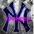 A blue interlocking 'NY' logo on a gray textured background with pink text overlays reading "Yankees," "Fan 4," and "Life<33" across different frames.