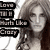A pixelated image shows a person with long hair and light skin, alongside stacked text blocks reading 'LOVE', 'HATE', 'FUCK LIKE', and 'BROKE' in bold black letters.