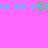 Pixelated cyan text on bright pink background with green heart symbol replacing 'love' in 'love him so' phrase.