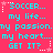 A static image with cyan text on a bright pink background, repeating phrases about soccer and a call to action.