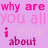 A static contact sheet of a 4x3 grid showing repeated text phrases in pink and white on a light purple background with a gray transparency area.