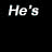 Animated text sequence displays 'He's CRAZY', 'THAT'S WHY', and 'I LOVE' in colorful, stylized fonts against a black background.