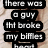 Static image with text blocks over a beige fabric background, displaying a story about a broken heart and friendship.