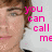 A pixelated image of a person with brown hair and light eyes, overlaid with bright pink text reading "you can call me mrs. efron" on the left side.