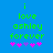 Green pixelated text on blue background reads 'i love ashley forever' with pink and purple asterisks below, two versions differ in asterisk arrangement.