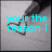 A four- shows a hand drawing hearts with cyan text overlays reading 'your the reason I draw those silly hearts' and 'allover... ERIC!'